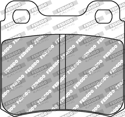 FERODO RACING fékbetétkészlet, tárcsafék - FCP586H - TothCarparts