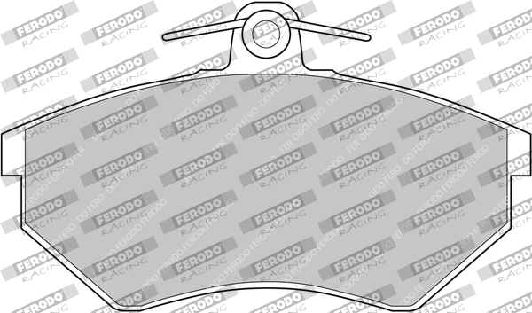 FERODO RACING fékbetétkészlet, tárcsafék - FCP774R - TothCarparts