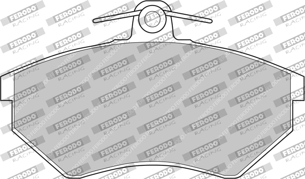FERODO RACING fékbetétkészlet, tárcsafék - FCP775H - TothCarparts