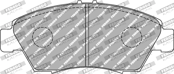 FERODO RACING fékbetétkészlet, tárcsafék - FCP776Z - TothCarparts