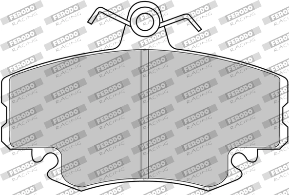 FERODO RACING fékbetétkészlet, tárcsafék - FCP845H - TothCarparts