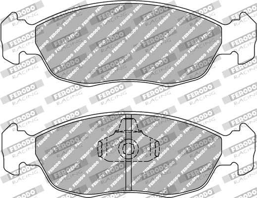 FERODO RACING fékbetétkészlet, tárcsafék - FCP876H - TothCarparts
