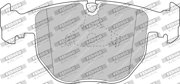 FERODO RACING fékbetétkészlet, tárcsafék - FCP997H - TothCarparts