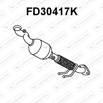 VENEPORTE katalizátor - FD30417K - TothCarparts