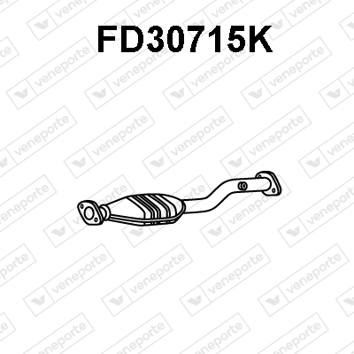 VENEPORTE katalizátor - FD30715K - TothCarparts