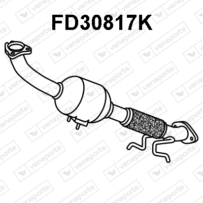 VENEPORTE katalizátor - FD30817K - TothCarparts