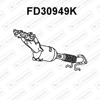 VENEPORTE Könyökkatalizátor - FD30949K - TothCarparts