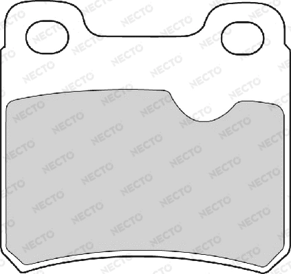 NECTO fékbetétkészlet, tárcsafék - FD6276A - TothCarparts