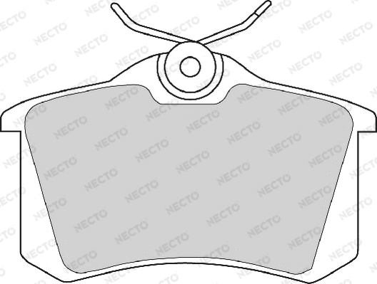 NECTO fékbetétkészlet, tárcsafék - FD6354A - TothCarparts