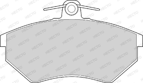 NECTO fékbetétkészlet, tárcsafék - FD6401A - TothCarparts