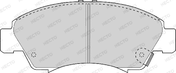 NECTO fékbetétkészlet, tárcsafék - FD6537A - TothCarparts