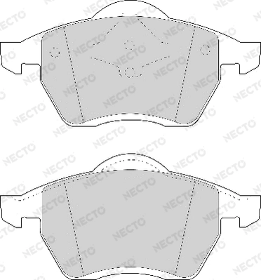 NECTO fékbetétkészlet, tárcsafék - FD6693A - TothCarparts