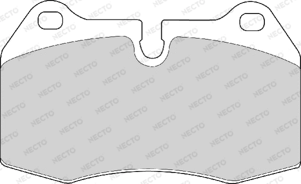 NECTO fékbetétkészlet, tárcsafék - FD6695A - TothCarparts