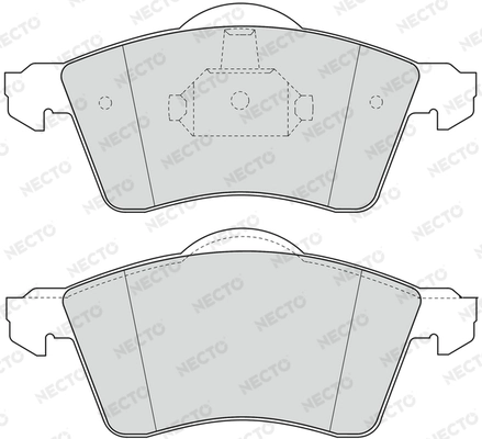 NECTO fékbetétkészlet, tárcsafék - FD6759V - TothCarparts