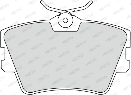 NECTO fékbetétkészlet, tárcsafék - FD6772V - TothCarparts