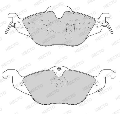 NECTO fékbetétkészlet, tárcsafék - FD6788A - TothCarparts