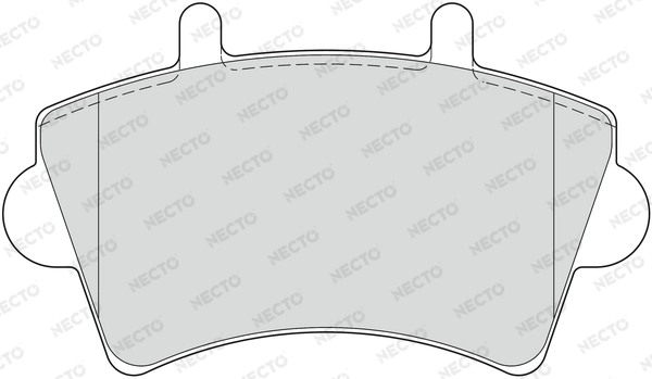 NECTO fékbetétkészlet, tárcsafék - FD6893V - TothCarparts