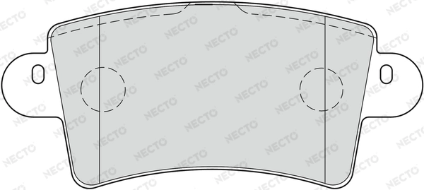 NECTO fékbetétkészlet, tárcsafék - FD6894V - TothCarparts