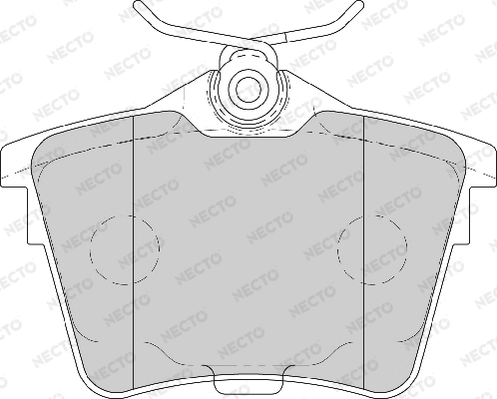 NECTO fékbetétkészlet, tárcsafék - FD7106A - TothCarparts