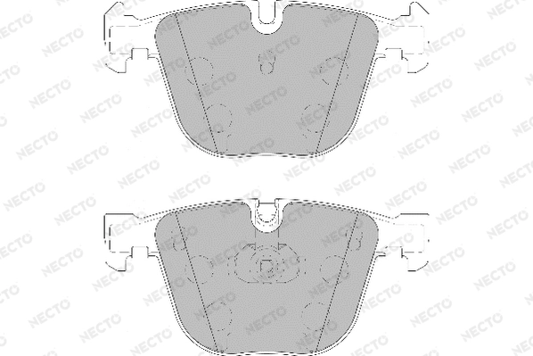 NECTO fékbetétkészlet, tárcsafék - FD7129A - TothCarparts