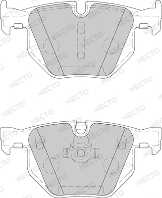 NECTO fékbetétkészlet, tárcsafék - FD7163A - TothCarparts