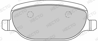 NECTO fékbetétkészlet, tárcsafék - FD7195A - TothCarparts