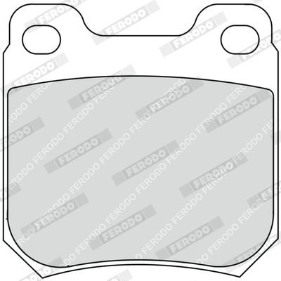 FERODO fékbetétkészlet, tárcsafék - FDB1117 - TothCarparts