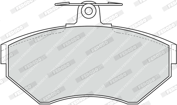 FERODO fékbetétkészlet, tárcsafék - FDB1289 - TothCarparts