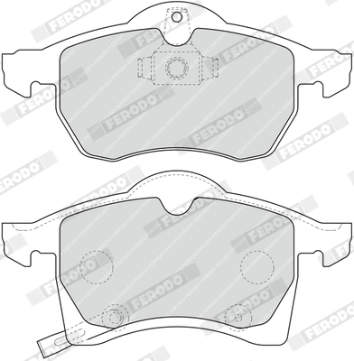 FERODO fékbetétkészlet, tárcsafék - FDB1295 - TothCarparts