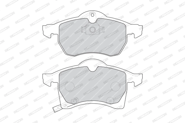 FERODO fékbetétkészlet, tárcsafék - FDB1295W - TothCarparts