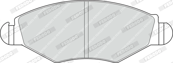 FERODO fékbetétkészlet, tárcsafék - FDB1378 - TothCarparts