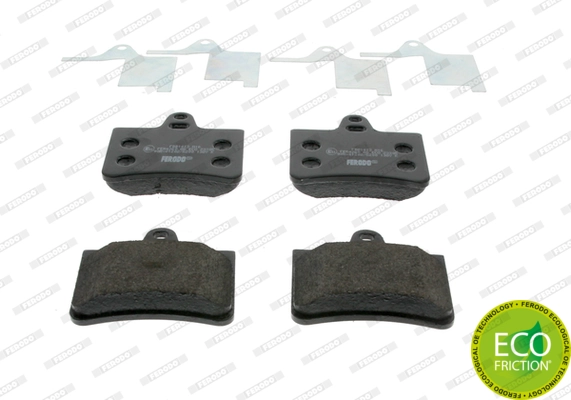 FERODO fékbetétkészlet, tárcsafék - FDB1413 - TothCarparts