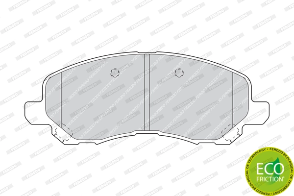 FERODO fékbetétkészlet, tárcsafék - FDB1621 - TothCarparts