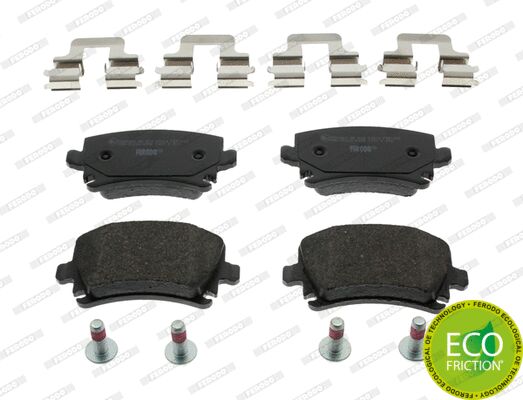FERODO fékbetétkészlet, tárcsafék - FDB1636 - TothCarparts