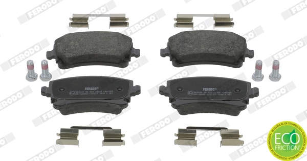 FERODO fékbetétkészlet, tárcsafék - FDB1655 - TothCarparts