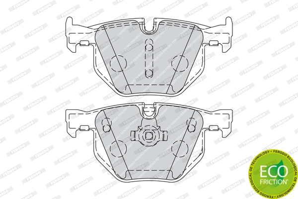 FERODO fékbetétkészlet, tárcsafék - FDB1748 - TothCarparts