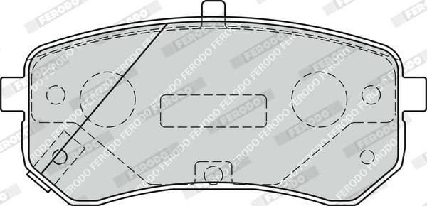 FERODO fékbetétkészlet, tárcsafék - FDB1902 - TothCarparts