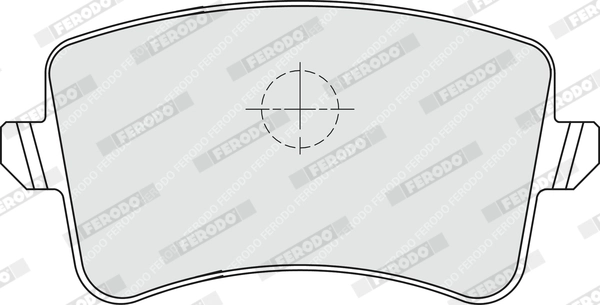 FERODO fékbetétkészlet, tárcsafék - FDB4050 - TothCarparts
