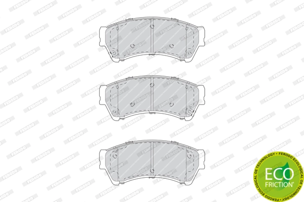 FERODO fékbetétkészlet, tárcsafék - FDB4062 - TothCarparts
