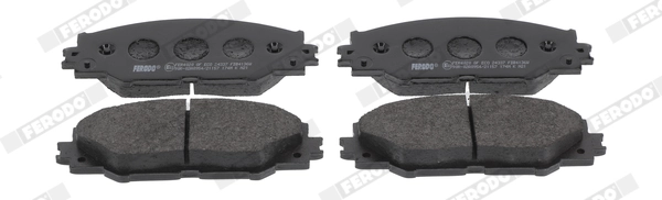 FERODO fékbetétkészlet, tárcsafék - FDB4136W - TothCarparts