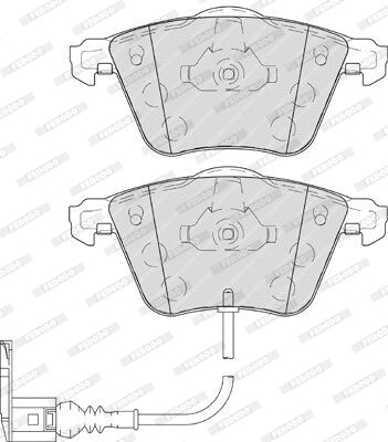 FERODO fékbetétkészlet, tárcsafék - FDB4223 - TothCarparts