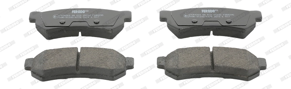 FERODO fékbetétkészlet, tárcsafék - FDB4295 - TothCarparts