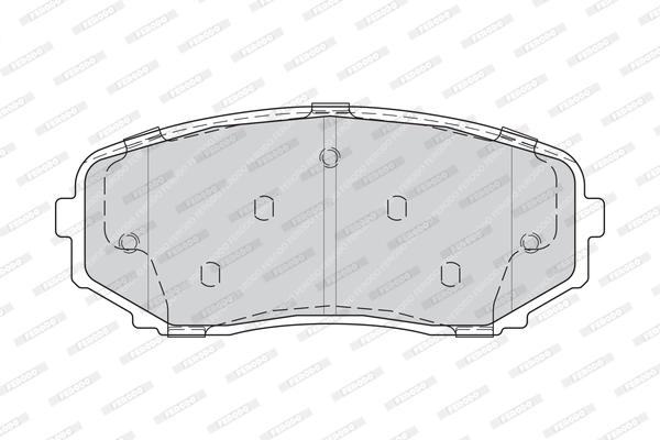 FERODO fékbetétkészlet, tárcsafék - FDB4365 - TothCarparts