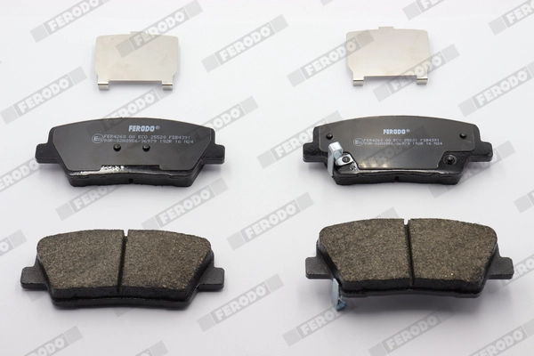 FERODO fékbetétkészlet, tárcsafék - FDB4391 - TothCarparts