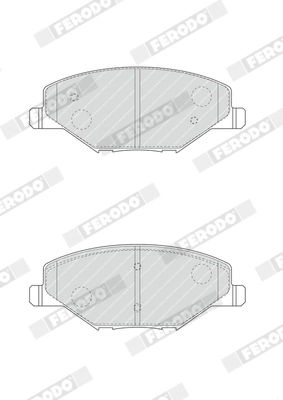 FERODO fékbetétkészlet, tárcsafék - FDB4590 - TothCarparts