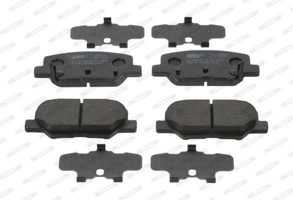 FERODO fékbetétkészlet, tárcsafék - FDB4739 - TothCarparts