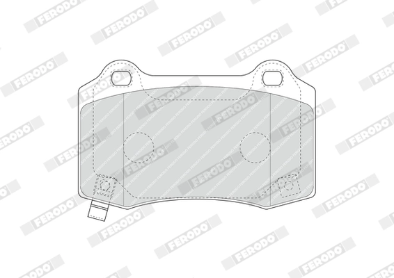FERODO fékbetétkészlet, tárcsafék - FDB4777 - TothCarparts