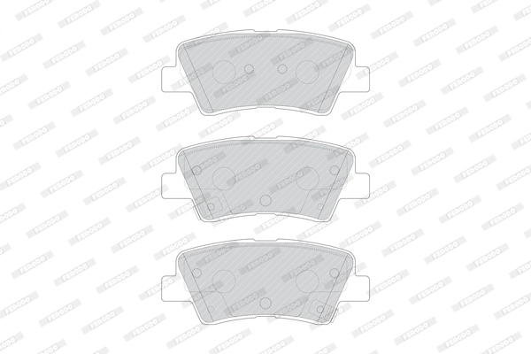 FERODO fékbetétkészlet, tárcsafék - FDB4833 - TothCarparts