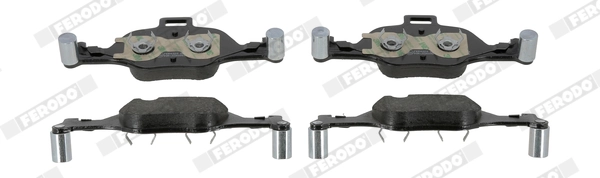 FERODO fékbetétkészlet, tárcsafék - FDB5114 - TothCarparts