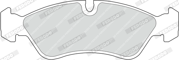 FERODO fékbetétkészlet, tárcsafék - FDB584 - TothCarparts